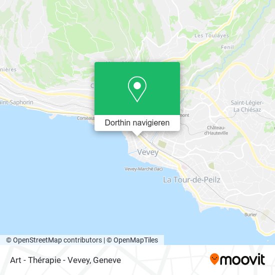 Art - Thérapie - Vevey Karte