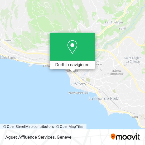 Aguet Affluence Services Karte