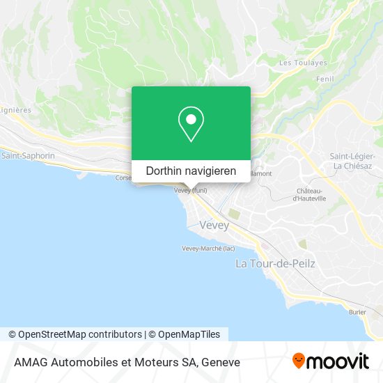 AMAG Automobiles et Moteurs SA Karte