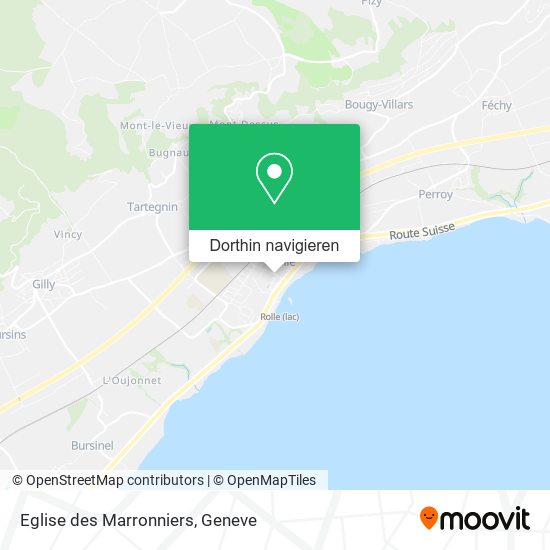 Eglise des Marronniers Karte