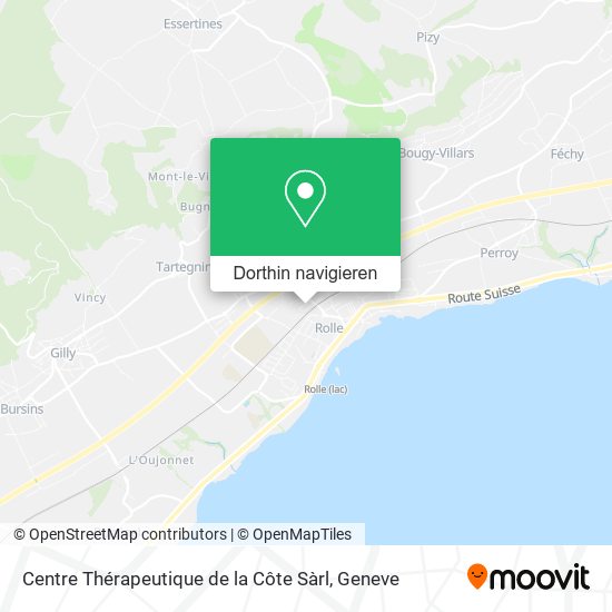 Centre Thérapeutique de la Côte Sàrl Karte