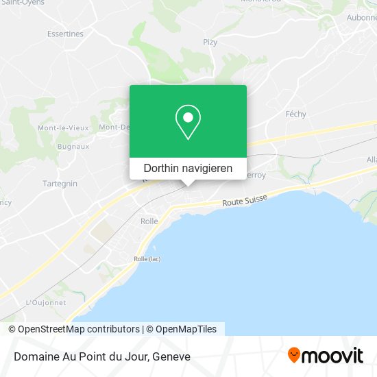 Domaine Au Point du Jour Karte