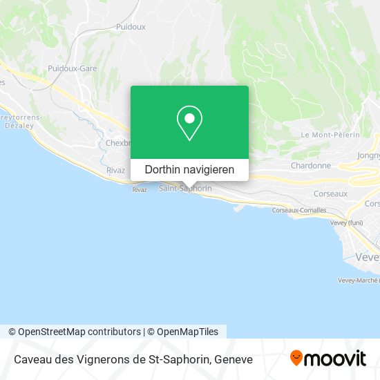 Caveau des Vignerons de St-Saphorin Karte