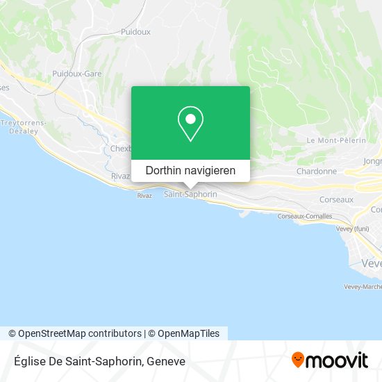 Église De Saint-Saphorin Karte