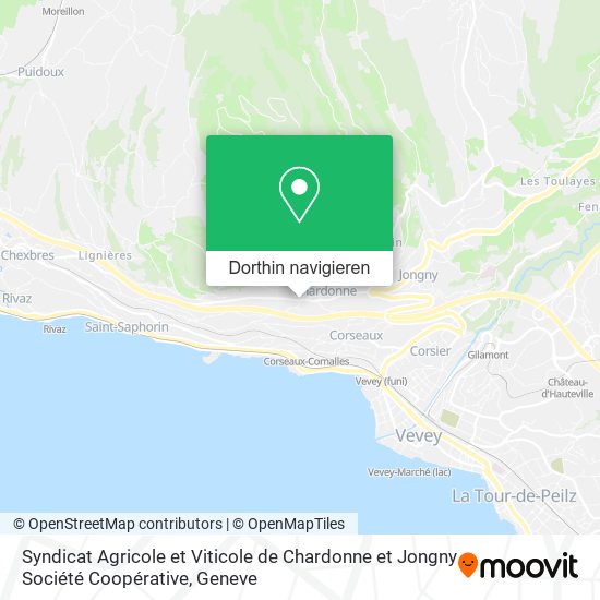 Syndicat Agricole et Viticole de Chardonne et Jongny Société Coopérative Karte