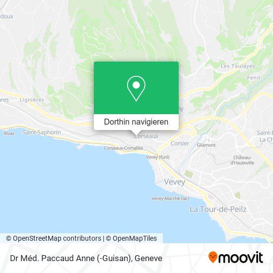 Dr Méd. Paccaud Anne (-Guisan) Karte