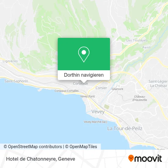 Hotel de Chatonneyre Karte