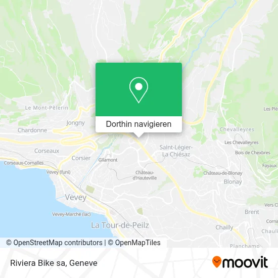 Riviera Bike sa Karte