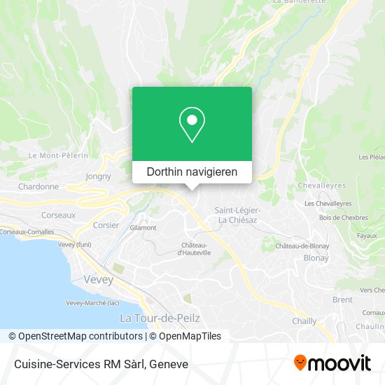 Cuisine-Services RM Sàrl Karte