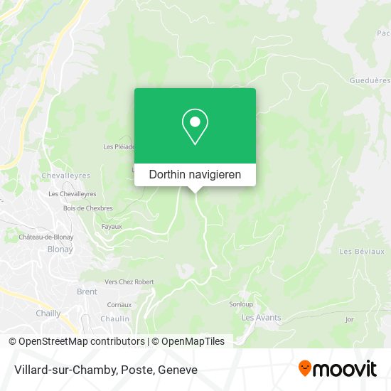 Villard-sur-Chamby, Poste Karte