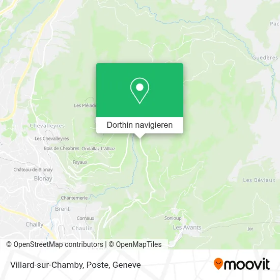 Villard-sur-Chamby, Poste Karte