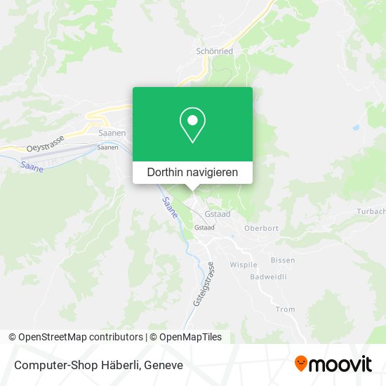 Computer-Shop Häberli Karte
