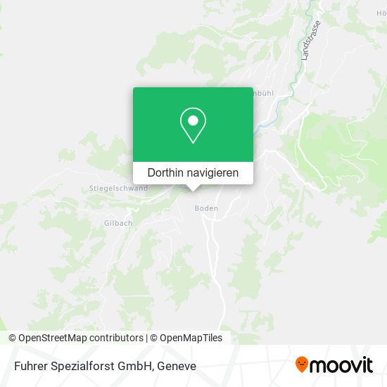 Fuhrer Spezialforst GmbH Karte