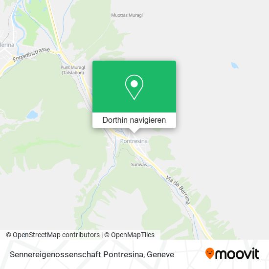 Sennereigenossenschaft Pontresina Karte