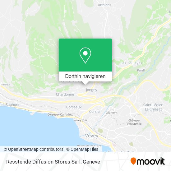 Resstende Diffusion Stores Sàrl Karte