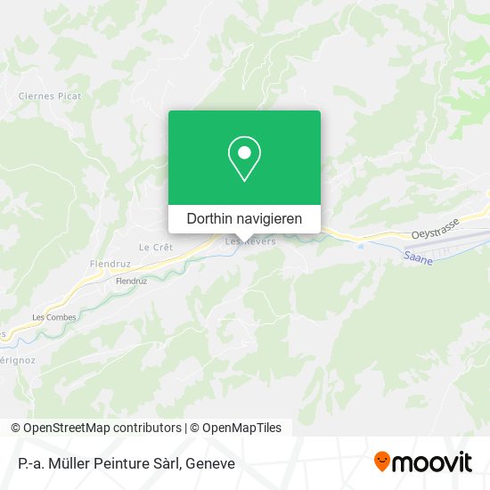 P.-a. Müller Peinture Sàrl Karte