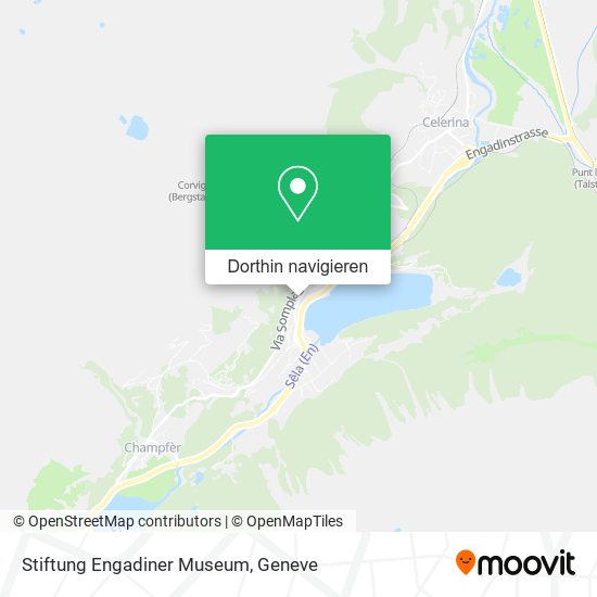 Stiftung Engadiner Museum Karte