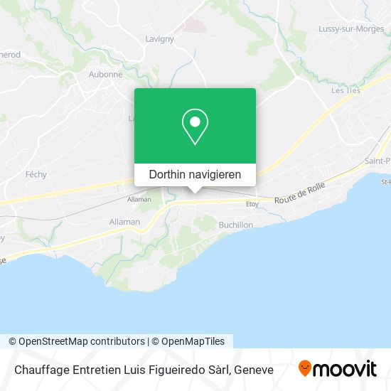 Chauffage Entretien Luis Figueiredo Sàrl Karte