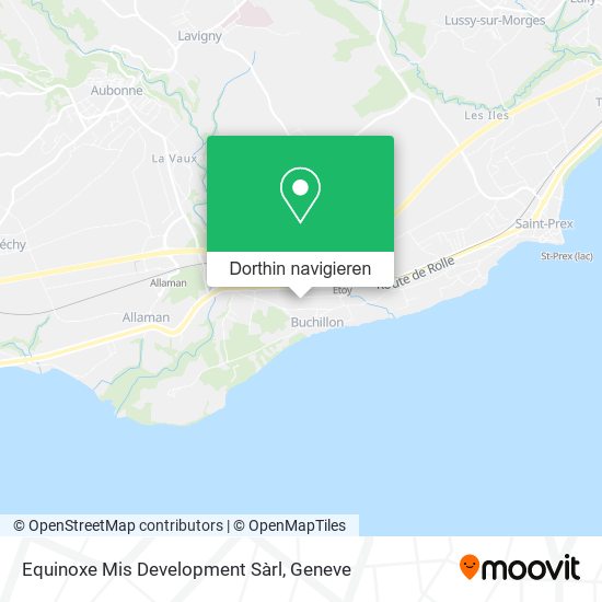 Equinoxe Mis Development Sàrl Karte