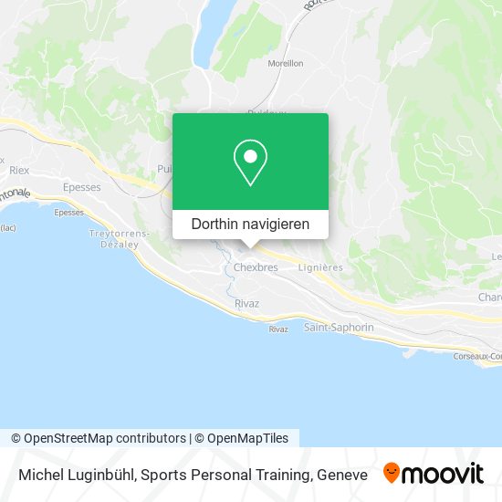 Michel Luginbühl, Sports Personal Training Karte