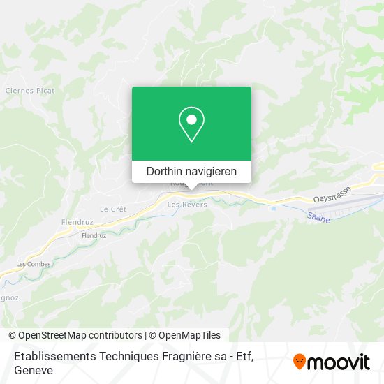 Etablissements Techniques Fragnière sa - Etf Karte