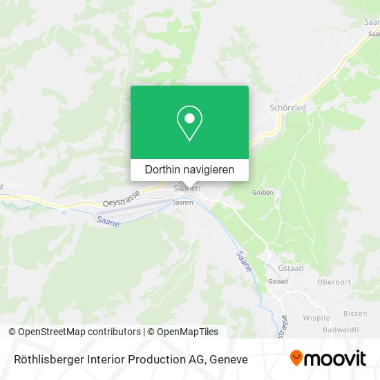 Röthlisberger Interior Production AG Karte