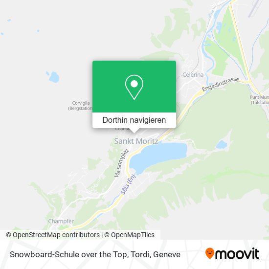 Snowboard-Schule over the Top, Tordi Karte