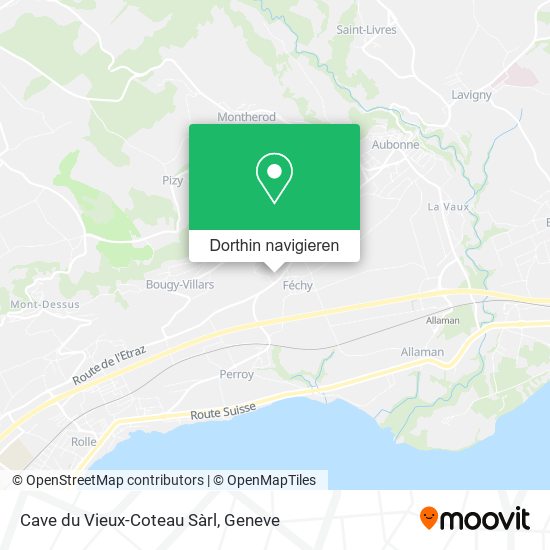 Cave du Vieux-Coteau Sàrl Karte