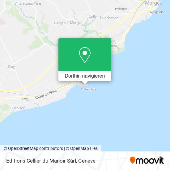 Editions Cellier du Manoir Sàrl Karte