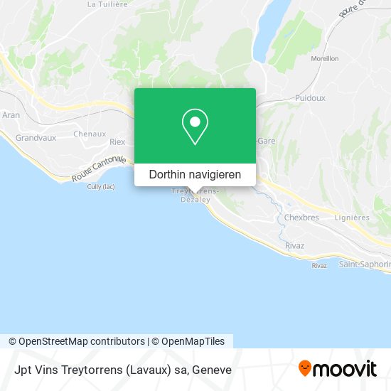 Jpt Vins Treytorrens (Lavaux) sa Karte