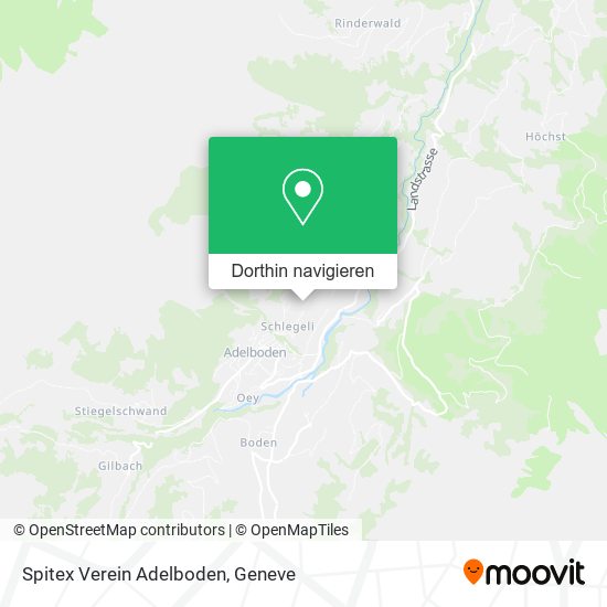 Spitex Verein Adelboden Karte