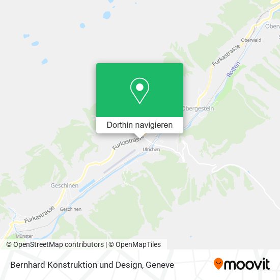 Bernhard Konstruktion und Design Karte