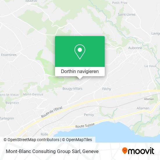 Mont-Blanc Consulting Group Sàrl Karte