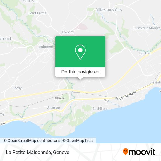 La Petite Maisonnée Karte