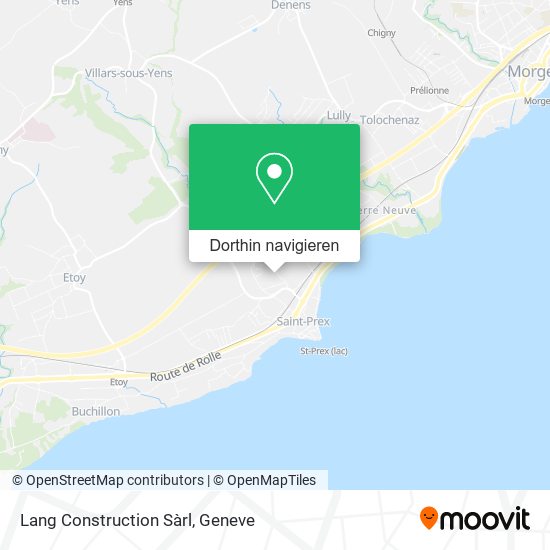 Lang Construction Sàrl Karte