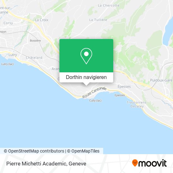 Pierre Michetti Academic Karte