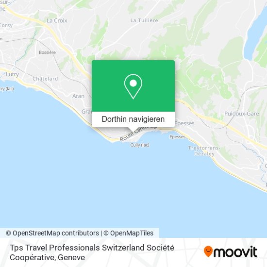 Tps Travel Professionals Switzerland Société Coopérative Karte