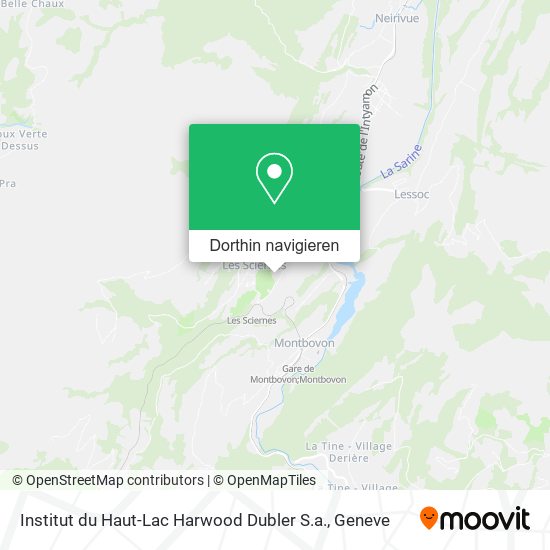 Institut du Haut-Lac Harwood Dubler S.a. Karte
