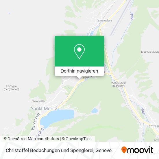 Christoffel Bedachungen und Spenglerei Karte