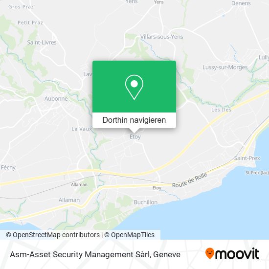 Asm-Asset Security Management Sàrl Karte