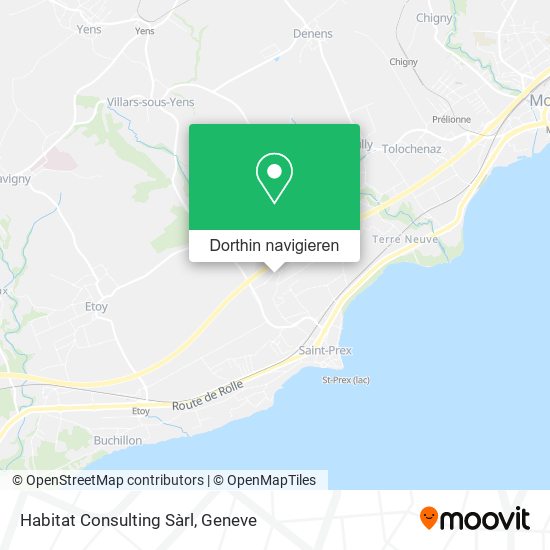 Habitat Consulting Sàrl Karte
