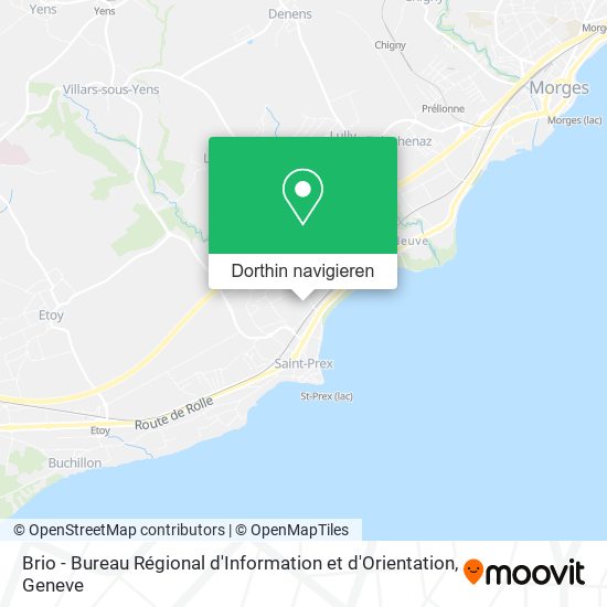Brio - Bureau Régional d'Information et d'Orientation Karte