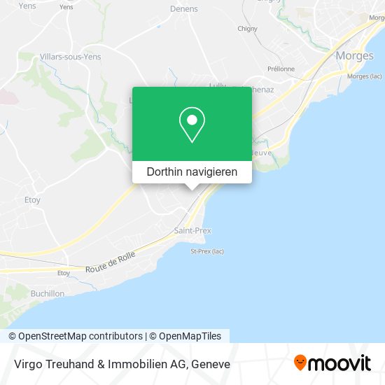 Virgo Treuhand & Immobilien AG Karte