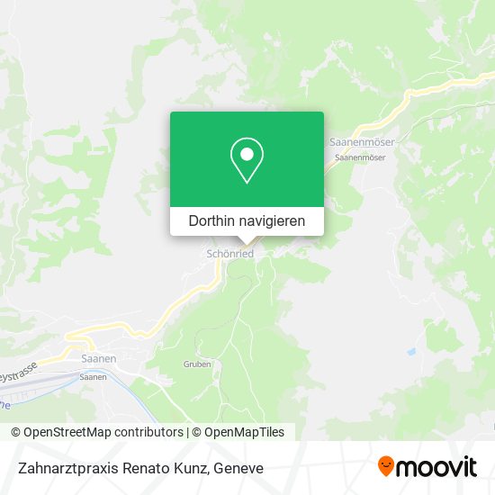 Zahnarztpraxis Renato Kunz Karte