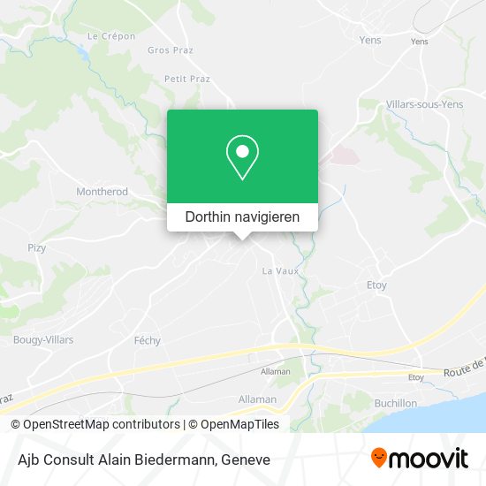 Ajb Consult Alain Biedermann Karte