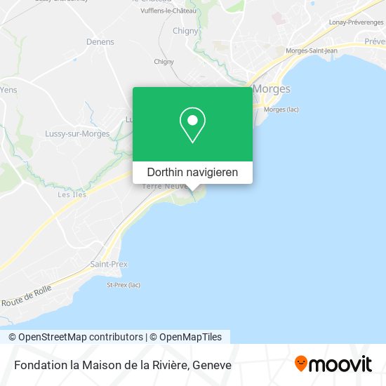 Fondation la Maison de la Rivière Karte