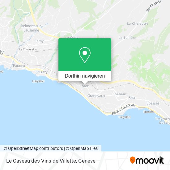 Le Caveau des Vins de Villette Karte