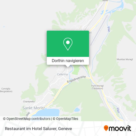 Restaurant im Hotel Saluver Karte