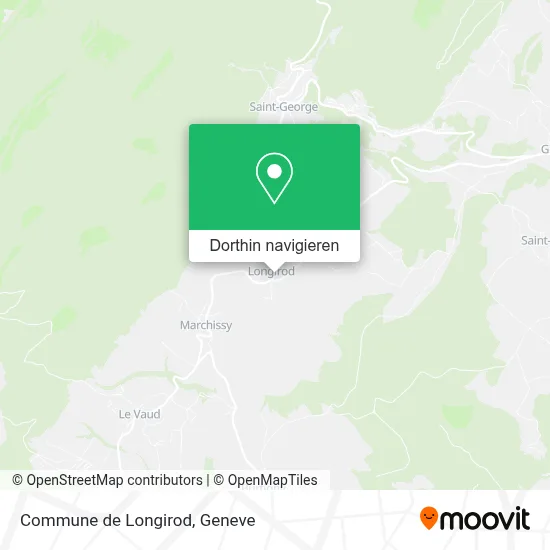 Commune de Longirod Karte