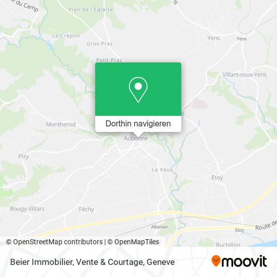 Beier Immobilier, Vente & Courtage Karte